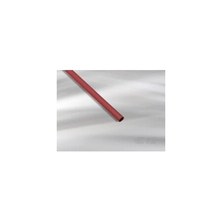 Raychem Heat Shrink Tube, Dual Wall, 2:1 I.D. Shrink Ratio, Red, 3.03 in BATTU-25.4/12.7-A1-2-77MM